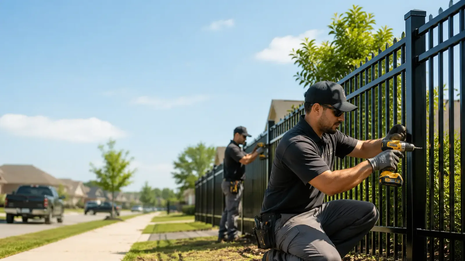 Metal Fence Installation in Magnolia, AL